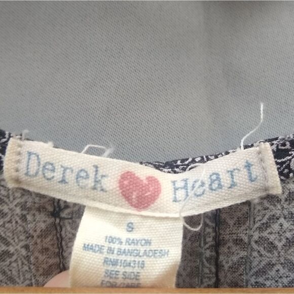 Derek Heart grey gray Dress summer spring casual Coverup cover up - Picture 4 of 6